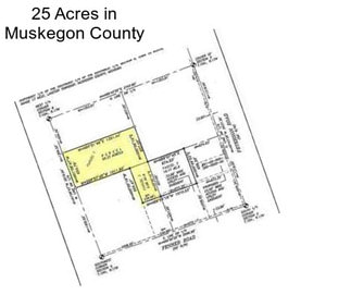 25 Acres in Muskegon County