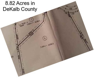 8.82 Acres in DeKalb County