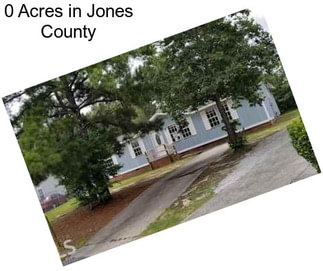 0 Acres in Jones County