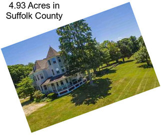 4.93 Acres in Suffolk County