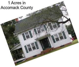 1 Acres in Accomack County