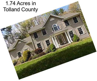 1.74 Acres in Tolland County