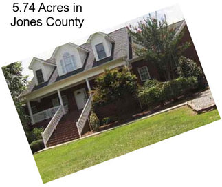 5.74 Acres in Jones County