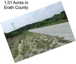 1.01 Acres in Erath County