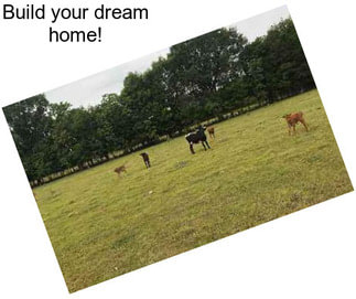 Build your dream home!