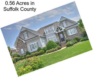 0.56 Acres in Suffolk County