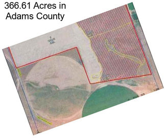 366.61 Acres in Adams County