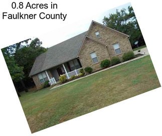 0.8 Acres in Faulkner County