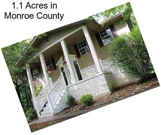 1.1 Acres in Monroe County