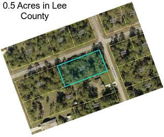 0.5 Acres in Lee County