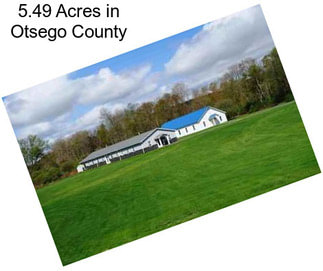 5.49 Acres in Otsego County