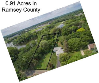 0.91 Acres in Ramsey County