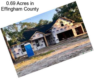 0.69 Acres in Effingham County