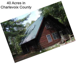 40 Acres in Charlevoix County