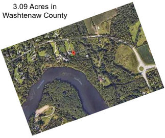 3.09 Acres in Washtenaw County