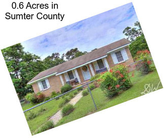 0.6 Acres in Sumter County
