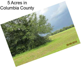 5 Acres in Columbia County