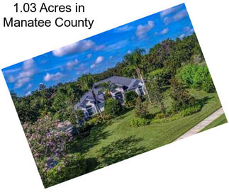 1.03 Acres in Manatee County