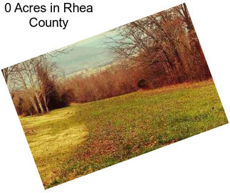 0 Acres in Rhea County