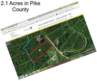 2.1 Acres in Pike County