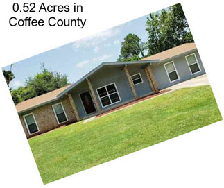 0.52 Acres in Coffee County