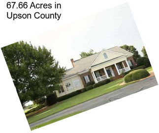 67.66 Acres in Upson County