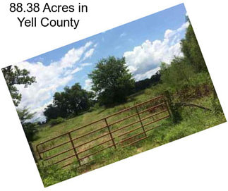 88.38 Acres in Yell County