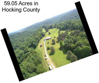 59.05 Acres in Hocking County