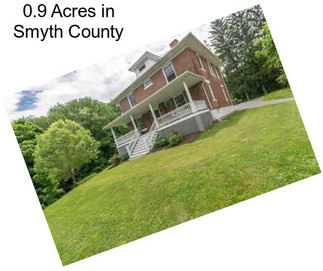 0.9 Acres in Smyth County