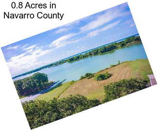 0.8 Acres in Navarro County