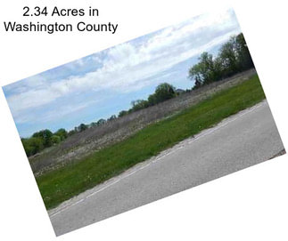2.34 Acres in Washington County
