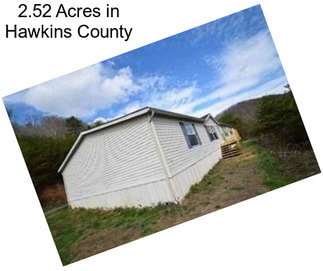2.52 Acres in Hawkins County