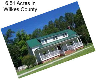 6.51 Acres in Wilkes County