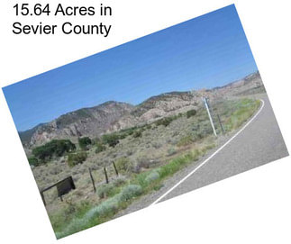 15.64 Acres in Sevier County