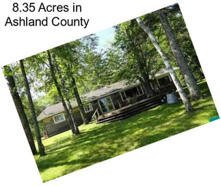 8.35 Acres in Ashland County