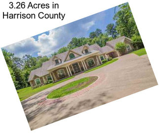 3.26 Acres in Harrison County