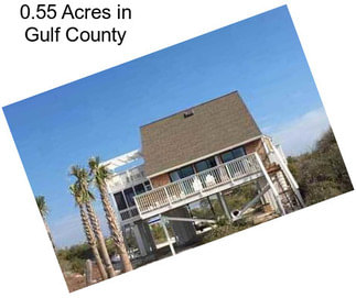 0.55 Acres in Gulf County