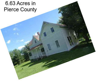 6.63 Acres in Pierce County