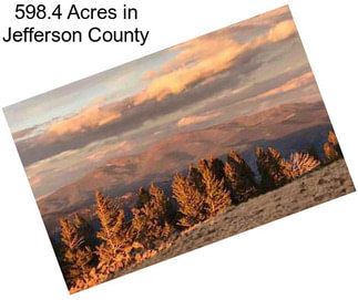 598.4 Acres in Jefferson County