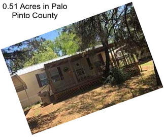 0.51 Acres in Palo Pinto County