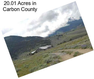 20.01 Acres in Carbon County