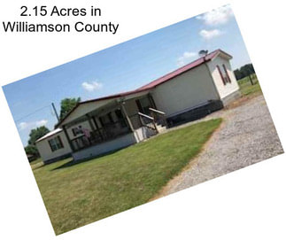 2.15 Acres in Williamson County