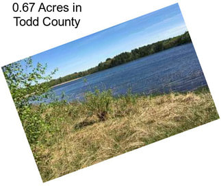 0.67 Acres in Todd County