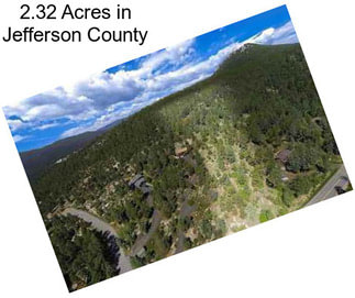 2.32 Acres in Jefferson County
