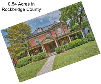 0.54 Acres in Rockbridge County