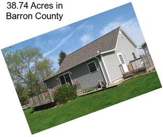 38.74 Acres in Barron County