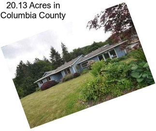 20.13 Acres in Columbia County