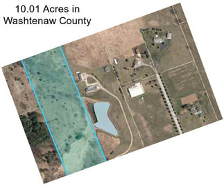 10.01 Acres in Washtenaw County
