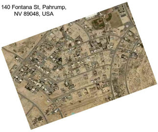 140 Fontana St, Pahrump, NV 89048, USA