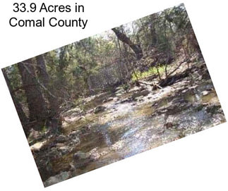 33.9 Acres in Comal County